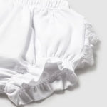 Newborn Girl Ruffled Bloomers Ref. 26-9008-35