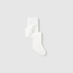 Newborn Girl Ruffled Tights Ref. 26-9029-82