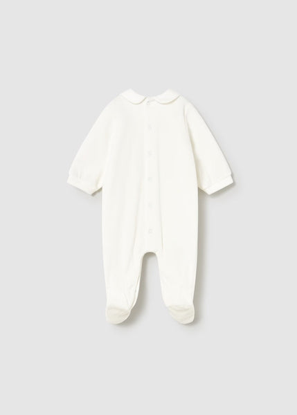 Newborn Girl Velour One Piece Ref. 15-02701-62