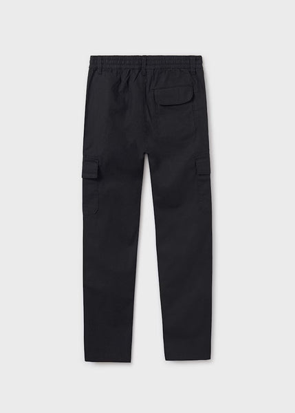Chino cargo pants with small linen Ref.  25-06526-034