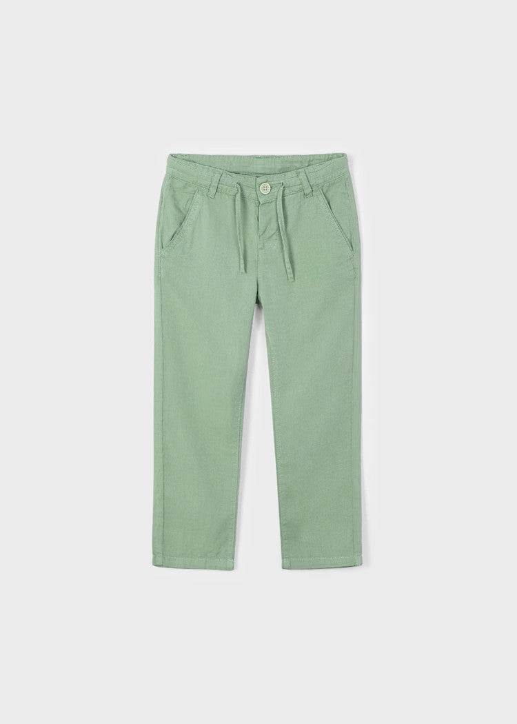 Linen drawstring trousers for boys Ref.  25-03568-064
