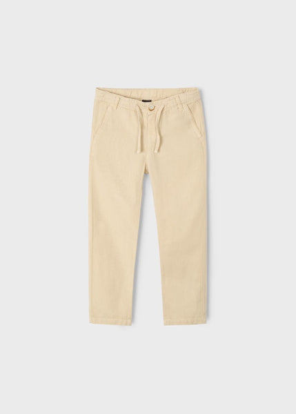Linen drawstring trousers for boys Ref.  25-03568-062  €32.99