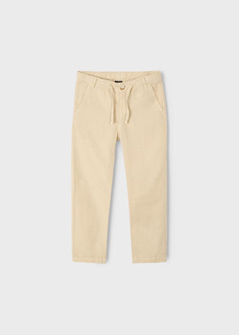 Linen drawstring trousers for boys Ref.  25-03568-062  €32.99