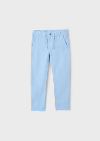 Linen drawstring trousers for boys Ref.  25-03568-063