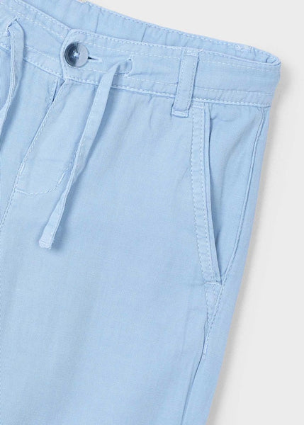 Linen drawstring trousers for boys Ref.  25-03568-063
