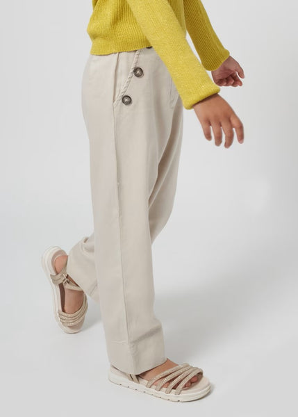 Girl's button culotte pants Ref.  24-06501-059