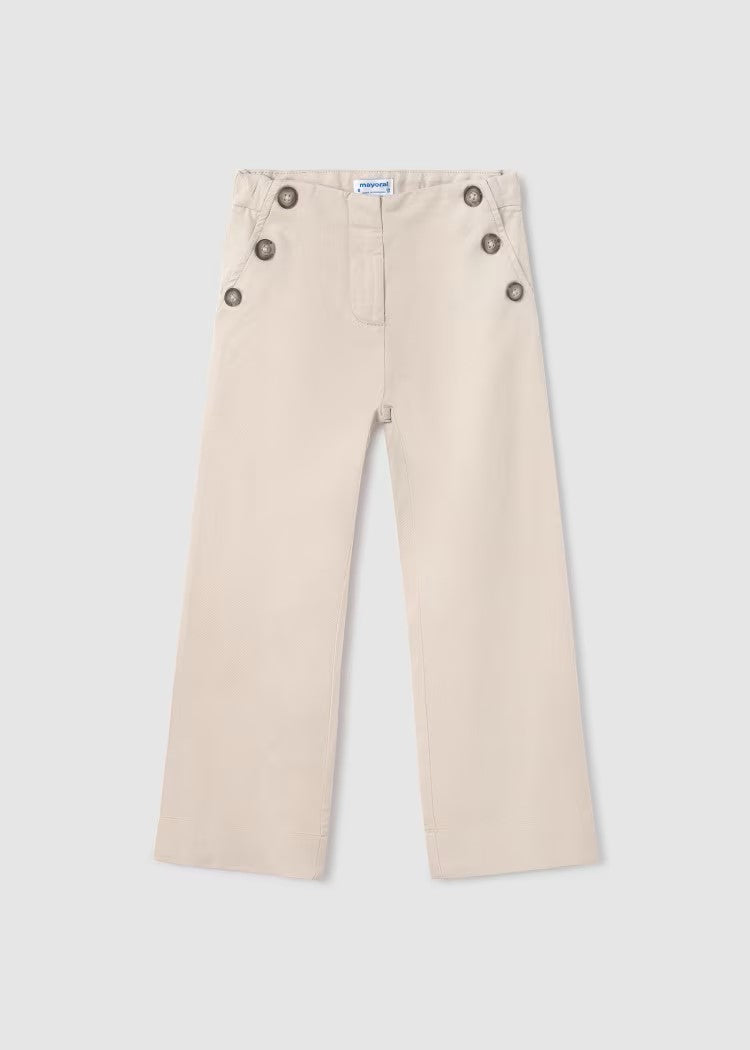 Girl's button culotte pants Ref.  24-06501-059