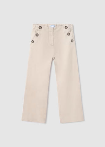 Girl's button culotte pants Ref.  24-06501-059
