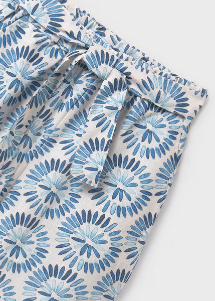 Girl's honeycomb print top Ref.  6036-021 /6533-21
