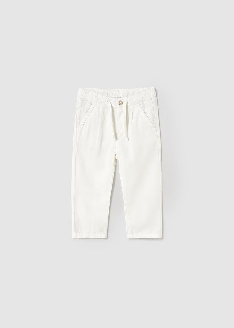 Loose-fitting baby linen pants Ref.  25-01580-078