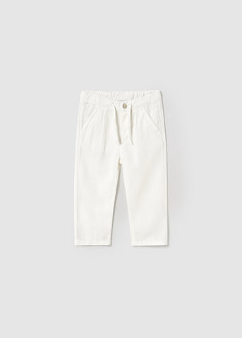 Loose-fitting baby linen pants Ref.  25-01580-078