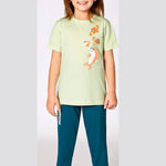 Turkish girls' pajamas, blouse with long pants 3341