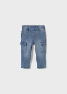 Pantalón vaquero cargo bebé Ref. 25-01578-005