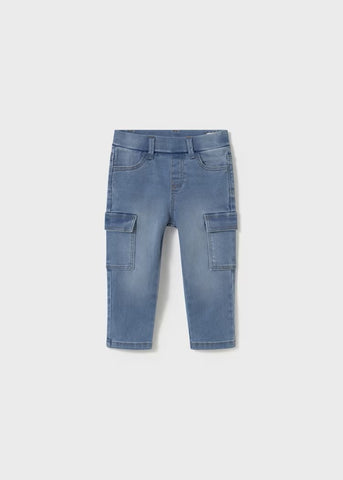 Pantalón vaquero cargo bebé Ref. 25-01578-005