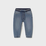 Pantalón vaquero cinturilla elástica bebé Ref. 25-01583-084