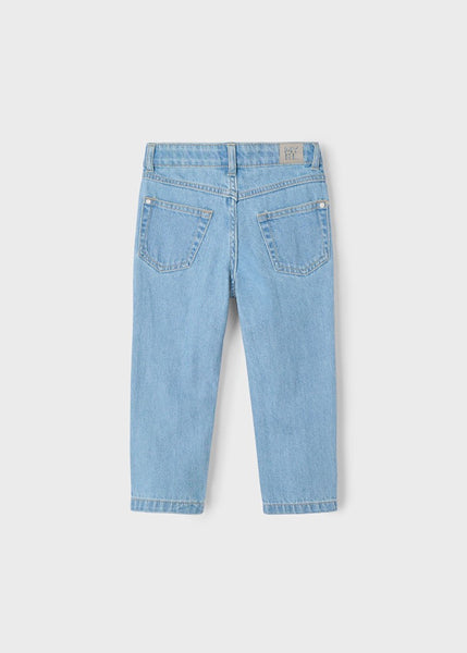 Girl's loose-fitting jeans Ref.  25-03554-096