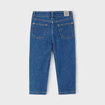 Girl's loose-fitting jeans Ref.  25-03554-097