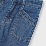 Girl's loose-fitting jeans Ref.  25-03554-097