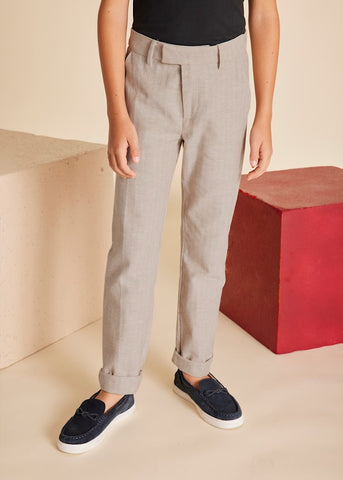 Men's linen dress pants Ref.  25-06524-024