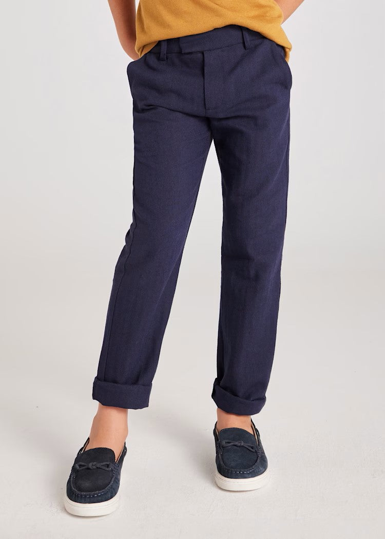 Men's linen dress pants Ref.  25-06524-025