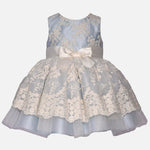 EMILY EMBROIDERED LACE DRESS 12258