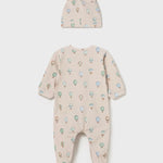 Newborn Better Cotton Long Romper with Hat Ref.  24-01721-089
