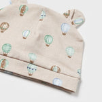 Newborn Better Cotton Long Romper with Hat Ref.  24-01721-089