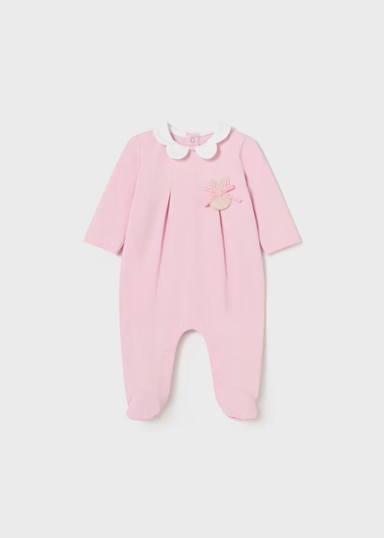 Newborn Better Cotton Long Neck Romper Ref.  24-01708-004