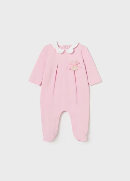 Newborn Better Cotton Long Neck Romper Ref.  24-01708-004