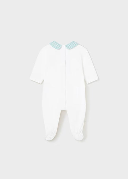 Newborn Better Cotton long elephant romper Ref.  24-01720-032