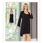 WOMEN'S FOUR-PACK DOWERY SET NIGHTWEAR ROBE SHORTS SET FLZ 32-25