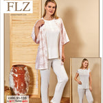 WOMEN'S SUMMER THREE-Piece SUIT HOMEWEAR FLZ 31-133