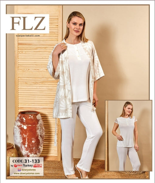 WOMEN'S SUMMER THREE-Piece SUIT HOMEWEAR FLZ 31-133