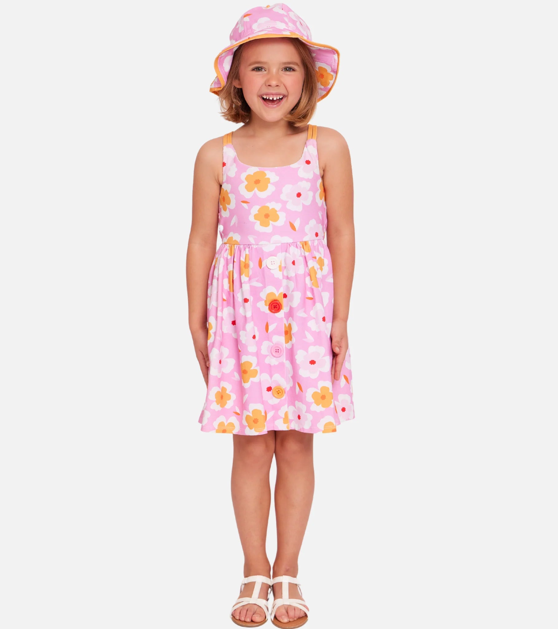 PHOEBE KNIT SUNDRESS WITH HAT 12423