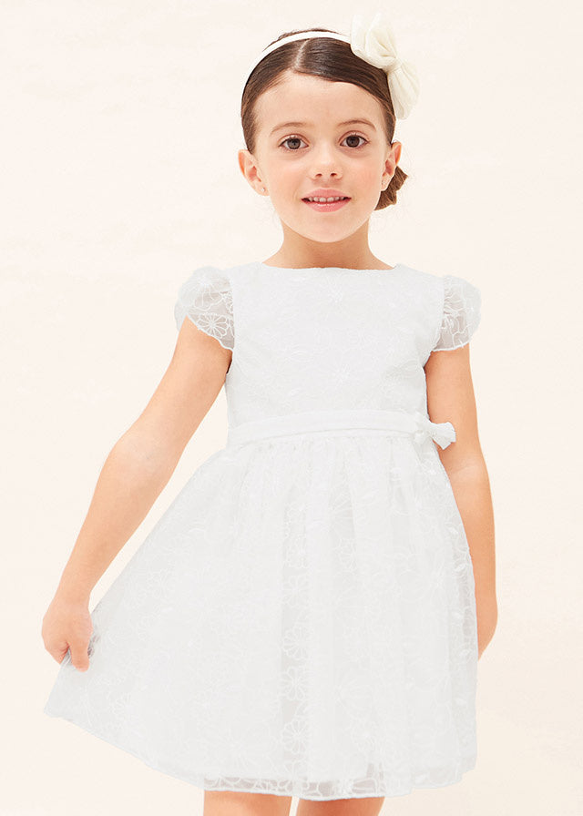 MAYORAL 23-3911-014 dress with embroidery size