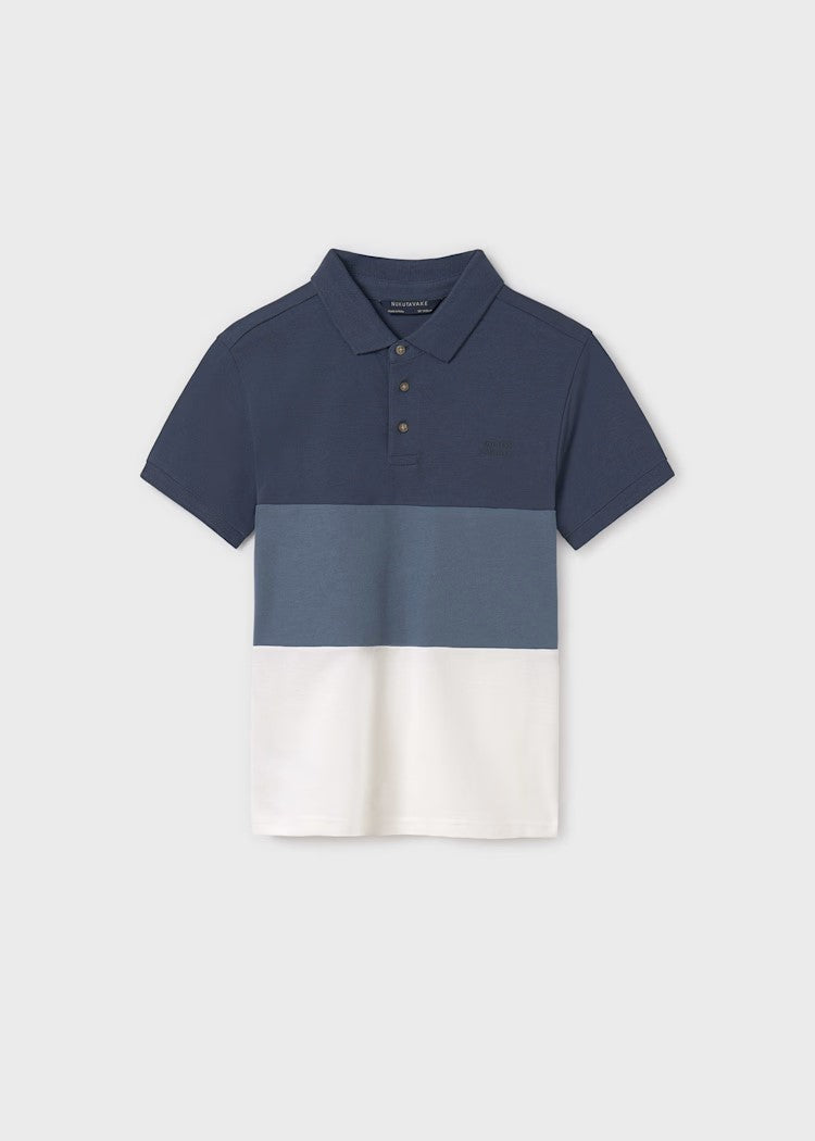 Boy's color block polo shirt Ref.  25-06132-032