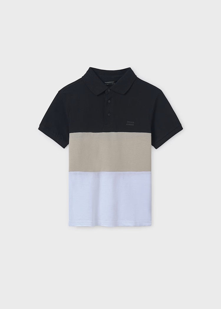 Boy's color block polo shirt Ref.  25-06132-034