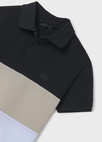 Boy's color block polo shirt Ref.  25-06132-034