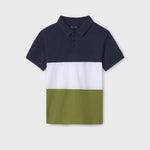 Boy's color block polo shirt Ref.  25-06132-033