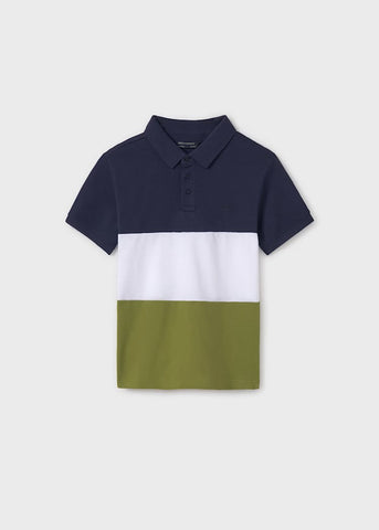 Boy's color block polo shirt Ref.  25-06132-033