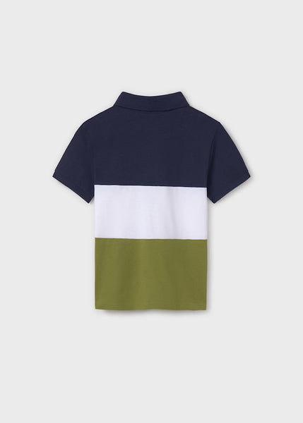 Boy's color block polo shirt Ref.  25-06132-033