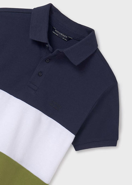 Boy's color block polo shirt Ref.  25-06132-033