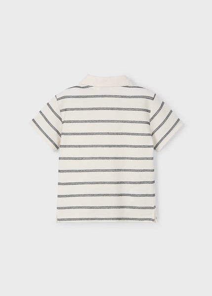 Boy's striped pocket polo shirt Ref.  25-03107-064