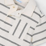 Boy's striped pocket polo shirt Ref.  25-03107-064