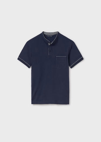 Boy's Mao collar polo shirt Ref.  25-06131-028