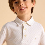 Boys' geometric print polo shirt Ref.  25-03101-039