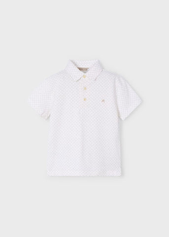 Boys' geometric print polo shirt Ref.  25-03101-039