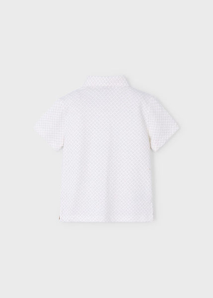 Boys' geometric print polo shirt Ref.  25-03101-039