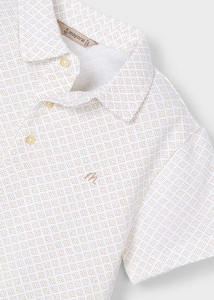 Boys' geometric print polo shirt Ref.  25-03101-039