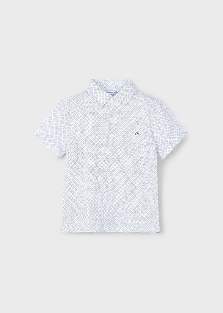 Boys' geometric print polo shirt Ref.  25-03101-040